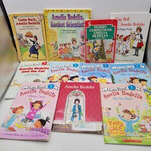 Amelia Bedelia by Peggy Parish Level 1 & 2 Lot of 11 Beginning Readers - RB005